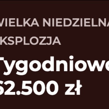 Baw się z tygodniową pulą nagród wartą 62.500 zł!