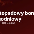 Bonus 120% od depozytu i do 60 DS w listopadzie