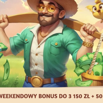 Bonus 3 150 zł z 50 free spinami w weekend w Billybets