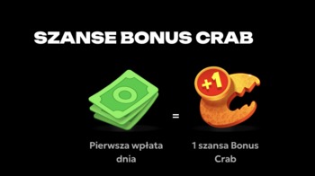 Bonus Crab w kasynie Spinsy