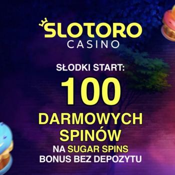 Bonus kasynowy za rejestrację aż 100 FS w Slotoro! Bonus kasynowy za rejestrację aż 100 FS w Slotoro!