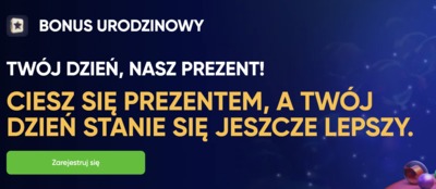 Bonus na urodziny w kasynie Spinline