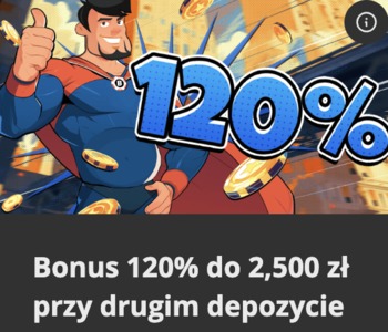 Bonus numer 2 w kasynie Bruce Bet