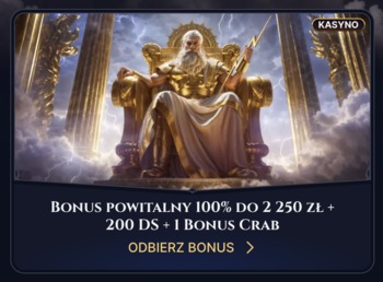 Bonus powitalny Cazeus