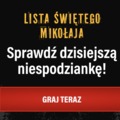 Codzienny prezent niespodzianka od Świętego Mikołaja