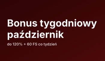 Cotygodniowy bonus październikowy