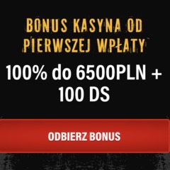Na start 100 FS z bonusem gotówkowym 100% do 6 500zł Na start 100 FS z bonusem gotówkowym 100% do 6 500zł