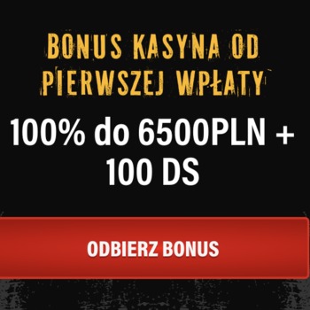 Na start 100 FS z bonusem gotówkowym 100% do 6 500zł Na start 100 FS z bonusem gotówkowym 100% do 6 500zł