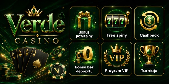 Najlepsze aktualne bonusy w kasynie online Verde Najlepsze aktualne bonusy w kasynie online Verde