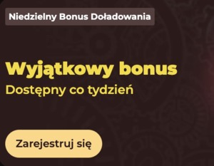 Niedzielny Bonus Doładowania w VinciSpin