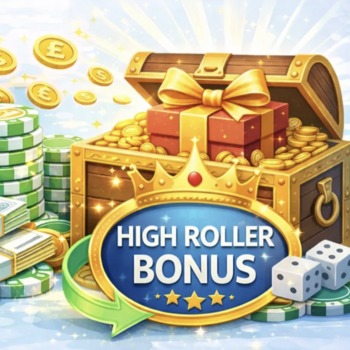 Odbierz 50% do 2 500 zł z bonusem High Roller