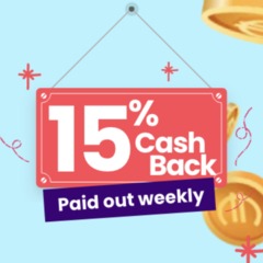Odbierz cotygodniowy cash back do 15% w SpinsBro