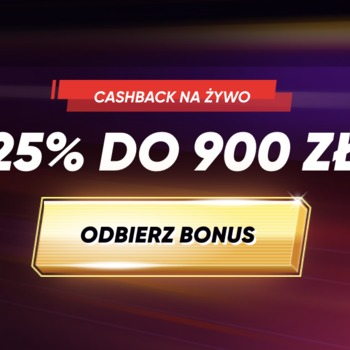 Odbierz do 900 zł cash back z live casino z QuickWin