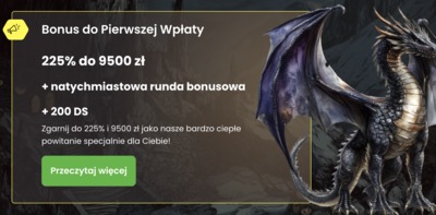 Pierwszy bonus w DragonSlots Casino