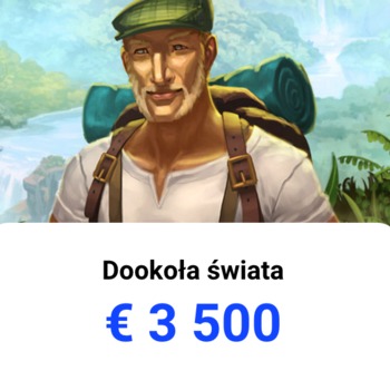 Pula 3500€  w turnieju Dookoła Świata w Slottica