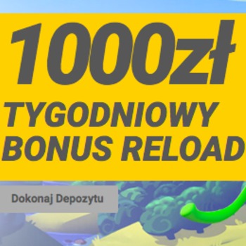 Reolad bonus 1000zł każdego tygodnia w ReloadBet