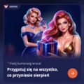 Sierpniowe ekskluzywne ulepszone bonusy w V.Vegas