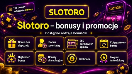 Slotoro - promocje i bonusy w kasynie dla graczy z Polski Slotoro - promocje i bonusy w kasynie dla graczy z Polski