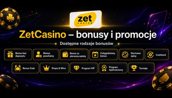 Top bonusy w kasynie ZET Top bonusy w kasynie ZET