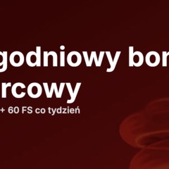 Tygodniowy bonus marcowy 120% z 60 FS w Vulkan Spiele