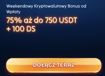 Weekendowa promocja crypto w e-kasynie DudeSpin