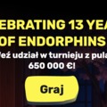 Wygraj część z puli 650 000€ w 13 urodziny  Endorphine