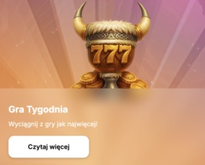 Zdobądź nagrody z Grą Tygodnia w kasynie Hit'n'Spin
